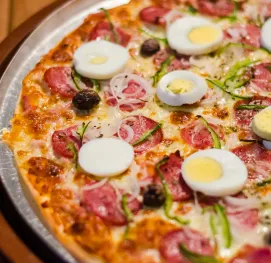 Os tipos de pizza mais pedidos no Brasil