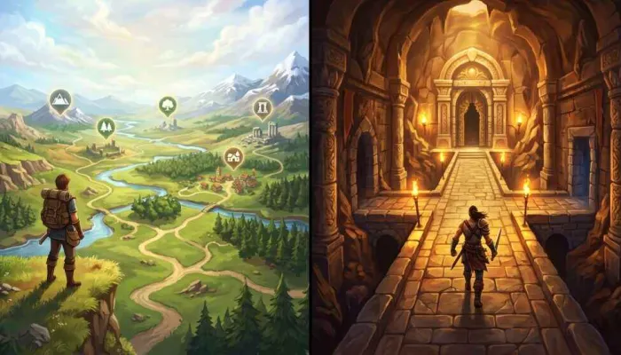 Mundo Aberto ou Jogo Linear: Qual Experiência é Melhor?